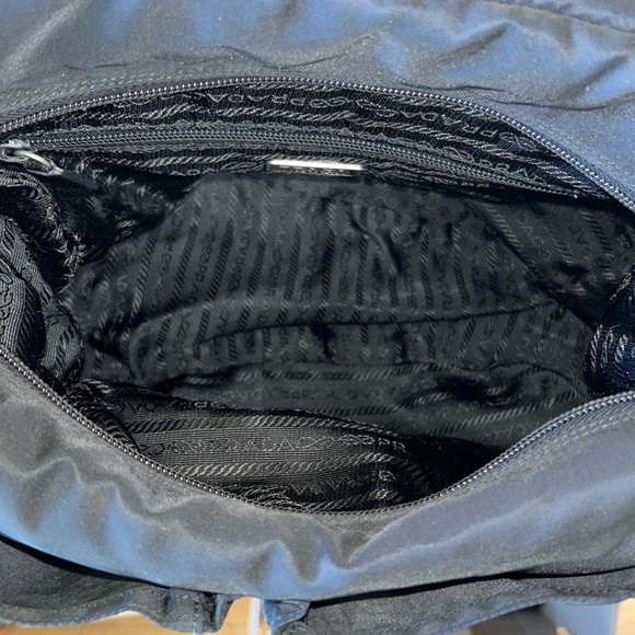 SOLD ❗️❗️Prada Black Nylon Double-Pocket Shoulder Bag - Picture 6 of 15